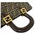 FENDI Vintage Zucca FF Logo Pattern Tote Bag Braun Schwarz - Ansicht 4