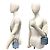 Céline CELINE Cuir Triomphe Logo Calf Leather 2-Way Mini Shoulder Bag Blue - view 2