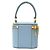 Céline CELINE Cuir Triomphe Logo Calf Leather 2-Way Mini Shoulder Bag Blue - view 3