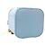 Céline CELINE Cuir Triomphe Logo Calf Leather 2-Way Mini Shoulder Bag Blue - view 7