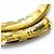 Anello a Fascia Oro Bottega Veneta D'oro - vista 5