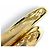 Anello a Fascia Oro Bottega Veneta D'oro - vista 8