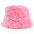 Cappello bucket Prada in spugna rosa - vista 3
