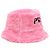 Cappello bucket Prada in spugna rosa - vista 5