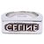 Céline Anillo Celine Monochrome Stamp Plata