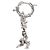 Pendiente de aro Satya Single Drop Vivienne Westwood Plata - vista 2