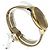 Orologio da polso Quartz Versace con quadrante dorato - vista 3