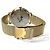 Orologio da polso Quartz Versace con quadrante dorato - vista 6