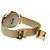 Orologio da polso Quartz Versace con quadrante dorato - vista 7