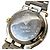 Reloj de pulsera Gucci de acero inoxidable con esfera dorada - vista 5