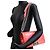 Le Boy Bolsa de Ombro Chanel Boy 25 com Corrente Vermelho - vista 10