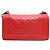 Le Boy Bolsa de Ombro Chanel Boy 25 com Corrente Vermelho - vista 2
