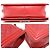 Le Boy Bolsa de Ombro Chanel Boy 25 com Corrente Vermelho - vista 8