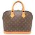 Borsa a mano Louis Vuitton Alma PM da donna Marrone - vista 2