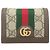 Cartera bi-fold para mujer Gucci Beige