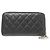 Cartera larga Chanel Cambon en piel de becerro negra Negro - vista 2