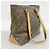 Sac Cabas Piano Monogram Louis Vuitton Marron - vue 2
