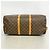 Louis Vuitton Boston Monogram Keepall Bandoulière 50 Braun - Ansicht 3
