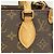Saco Tote Louis Vuitton Monogram Sac Plat BB Marrom - vista 11
