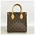 Saco Tote Louis Vuitton Monogram Sac Plat BB Marrom - vista 12