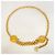 Cintura a catena dorata Chanel D'oro - vista 7
