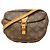 Bolso de hombro Louis Vuitton Monogram Jeune Fine PM Castaño