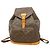 Louis Vuitton Monogram Montsouris GM Rucksack Braun
