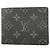 Louis Vuitton Monogram Eclipse Portefeuille Slender Wallet Black