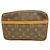 Borsa a pochette Louis Vuitton Monogram Compiegne 23 Marrone