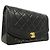 Borsa a tracolla Chanel Diana Chain Nero - vista 2
