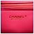 Bolsa de Ombro Chanel Mini Matelassé com Corrente Rosa - vista 5