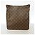 Bolso de hombro Louis Vuitton Monogram Looping GM Castaño - vista 11