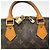 Louis Vuitton Alma Monogram Handtasche Braun - Ansicht 10
