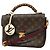 Bolsa Louis Vuitton Monogram Pochette Metis MM Marrom