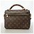 Bolsa Louis Vuitton Monogram Pochette Metis MM Marrom - vista 12