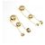 Autre Marque Pendientes Tiffany Triple Drop - vista 3