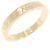 Autre Marque Tiffany Notes Narrow Ring in Gelbgold