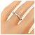 Autre Marque Tiffany Half Circle Channel Setting Ring - view 5