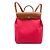 Hermès Red Toile Herbag A Dos Zip Retourne Rucksack Rot