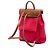 Hermès Red Toile Herbag A Dos Zip Retourne Rucksack Rot - Ansicht 2