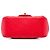Chanel Red Mini Square Classic Lambskin Single Flap Rot - Ansicht 3