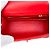 Chanel Red Mini Square Classic Lambskin Single Flap Rot - Ansicht 4