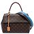Louis Vuitton Brown Monogram Cluny MM Marrom