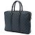 Louis Vuitton Black Damier Graphite Porte Documents Voyage PM Schwarz - Ansicht 2
