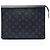 Louis Vuitton Black Monogram Eclipse Pochette Voyage MM Noir