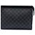 Louis Vuitton Black Damier Graphite Pochette Voyage MM Nero