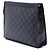 Louis Vuitton Black Damier Graphite Pochette Voyage MM Nero - vista 2