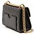 Padlock Gucci Borsa a Tracolla Small Guccissima con Lucchetto Nera Nero - vista 2