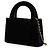 Borsa Shopper Kelly Nano in velluto nero Chanel - vista 2