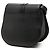Chloé Mini Bolsa Tiracolo Alphabet em Pele de Bezerro Grão Preto - vista 2